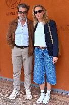 2025 French Open - Celebrities at Village Day 15