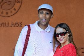 2025 French Open - Celebrities at Village Day 15