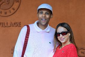2025 French Open - Celebrities at Village Day 15