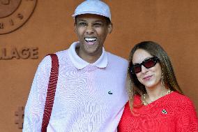 2025 French Open - Celebrities at Village Day 15