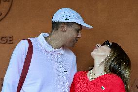 2025 French Open - Celebrities at Village Day 15