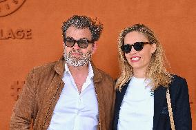 2025 French Open - Celebrities at Village Day 15