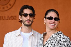 2025 French Open - Celebrities at Village Day 15