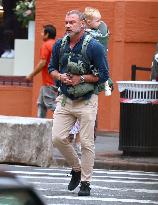 Liev Schreiber Out With Her Daughter - NYC