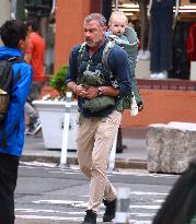 Liev Schreiber Out With Her Daughter - NYC