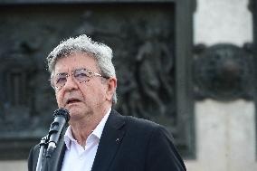 Pro-Palestinian Rally For Freedom Flotilla Madleen - Paris