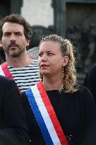 Pro-Palestinian Rally For Freedom Flotilla Madleen - Paris
