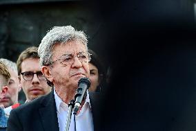 Pro-Palestinian Rally For Freedom Flotilla Madleen - Paris