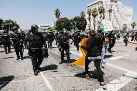 ICE Raids Spark Protest Riot - LA