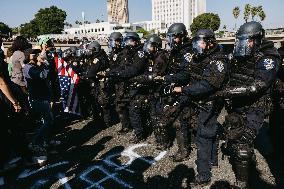 ICE Raids Spark Protest Riot - LA