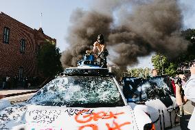 ICE Raids Spark Protest Riot - LA