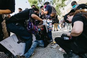 ICE Raids Spark Protest Riot - LA