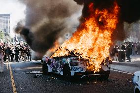 ICE Raids Spark Protest Riot - LA