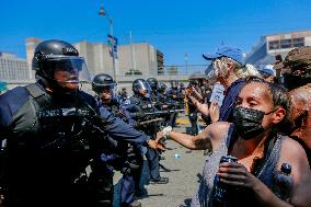 ICE Raids Spark Protest Riot - LA