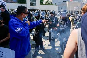 ICE Raids Spark Protest Riot - LA