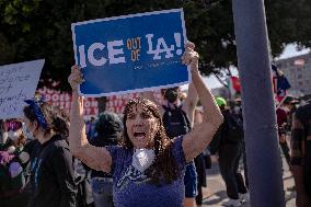ICE Raids Spark Protest Riot - LA