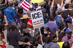 ICE Raids Spark Protest Riot - LA