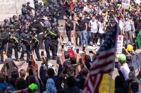 ICE Raids Spark Protest Riot - LA