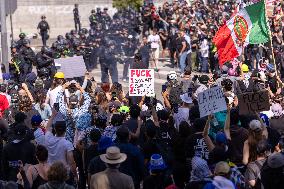 ICE Raids Spark Protest Riot - LA