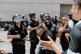 ICE Raids Spark Protest Riot - LA