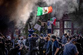 ICE Raids Spark Protest Riot - LA
