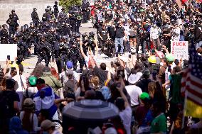 ICE Raids Spark Protest Riot - LA