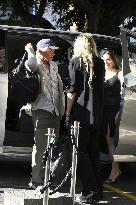 Michael Douglas Arrives at 71st Taormina Film Festival - Italy
