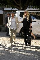 Michael Douglas Arrives at 71st Taormina Film Festival - Italy