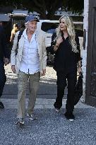 Michael Douglas Arrives at 71st Taormina Film Festival - Italy