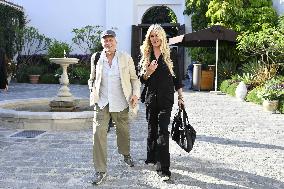 Michael Douglas Arrives at 71st Taormina Film Festival - Italy