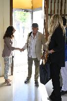 Michael Douglas Arrives at 71st Taormina Film Festival - Italy