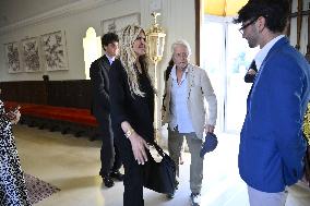 Michael Douglas Arrives at 71st Taormina Film Festival - Italy