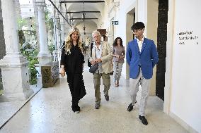 Michael Douglas Arrives at 71st Taormina Film Festival - Italy