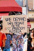 Support for the Freedom Flotilla in France