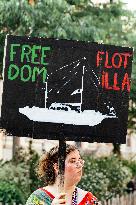 Support for the Freedom Flotilla in France