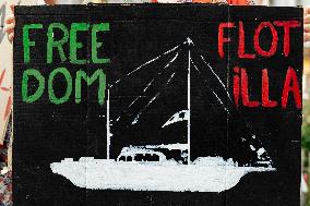 Support for the Freedom Flotilla in France