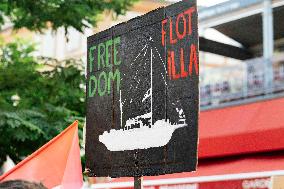 Support for the Freedom Flotilla in France