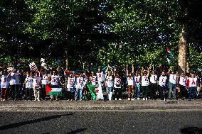 Protest Against The Interception of The Humanitarian Boat To Gaza - Paris