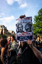 Protest Against The Interception of The Humanitarian Boat To Gaza - Paris