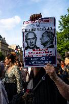 Protest Against The Interception of The Humanitarian Boat To Gaza - Paris