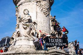 Protest Against The Interception of The Humanitarian Boat To Gaza - Paris