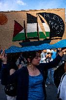 Protest Against The Interception of The Humanitarian Boat To Gaza - Paris