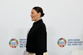 Emmanuel Macron At UNOC3 - Day 2