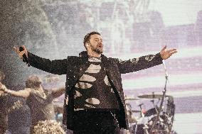 Justin Timberlake concert in Tallinn