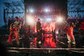 Justin Timberlake concert in Tallinn