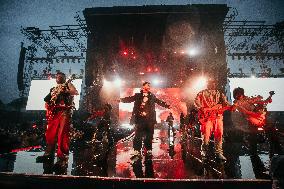 Justin Timberlake concert in Tallinn