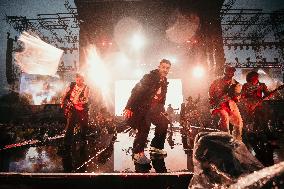 Justin Timberlake concert in Tallinn