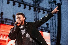 Justin Timberlake concert in Tallinn