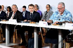 France Summit During UNOC3 - Nice