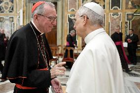 Pope Leo XIV Meets With Holy See’s Diplomatic Corps - Vatican